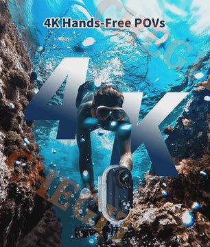 4K Actiecamera Mini - Waterdicht, WiFi, Helm & Fietsmontage