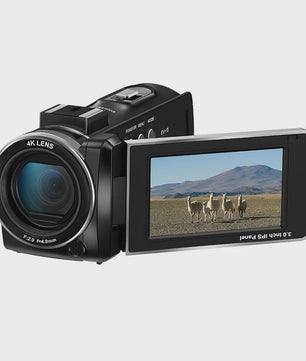 ORDRO Z36 4K Videocamera met 18x Digitale Zoom, Nachtzicht & 64MP - Vintage Vlog Camera