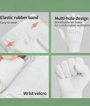 Professionele Golfhandschoen Heren Links - Zacht, Ademend & Anti-slip