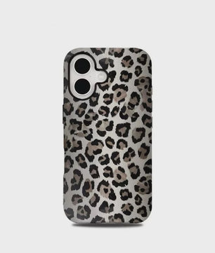Luxe Leopard Print Hoesje voor iPhone - Dubbellaags Bescherming