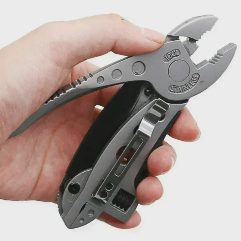Multitool Zakmes Tang Schroevendraaierset Verstelbare Sleutel - Outdoor & Survival Gereedschap