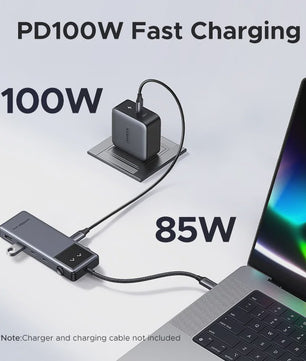 UGREEN Uno 6-in-1 USB-C Hub: 4K60Hz, 100W PD, 10Gbps Data Transfer & Docking Station