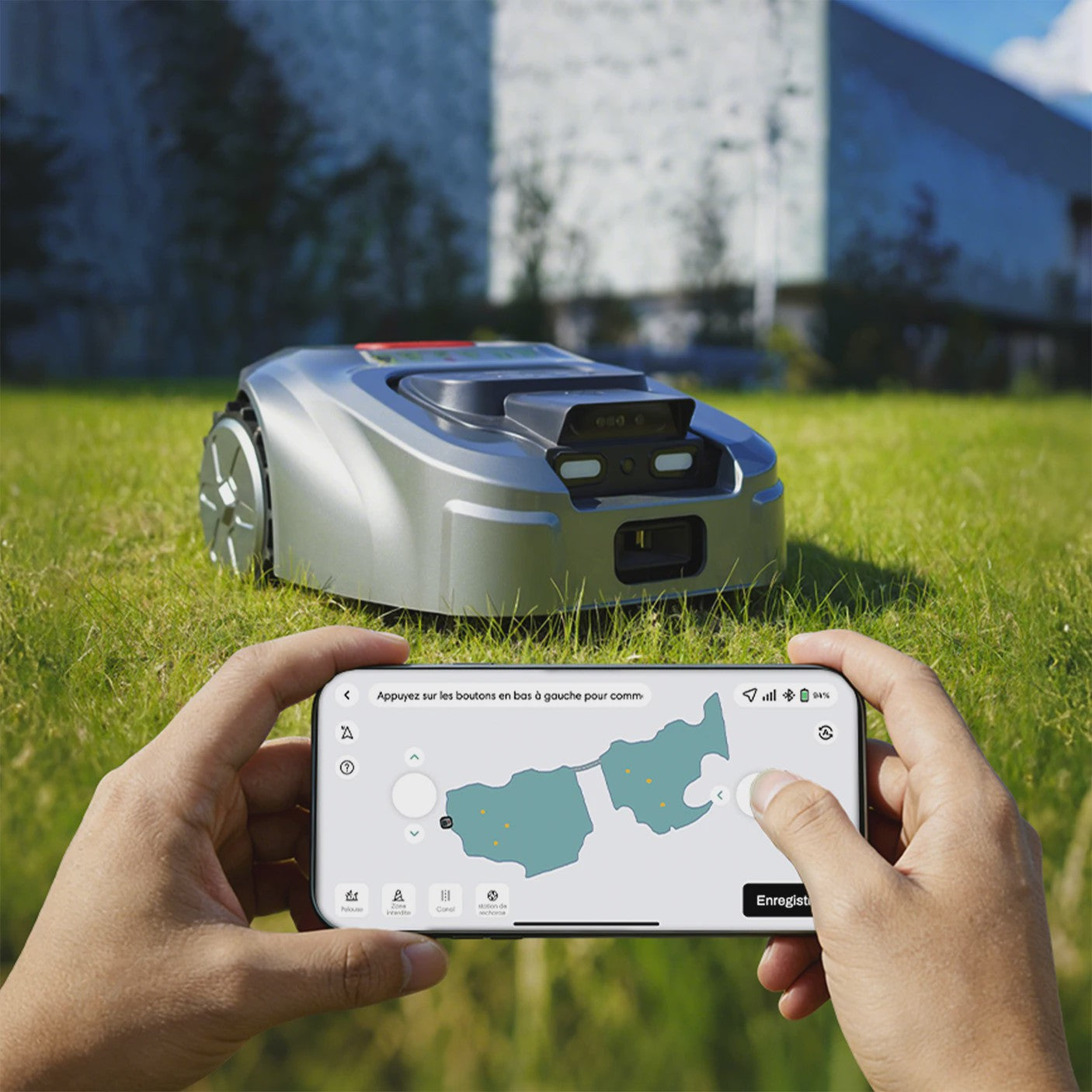 ISWARD GS Robotmaaier: Draadloos, 1000m², RTK+AI Vision, App-bediening, GPS Anti-diefstal