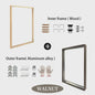 DIY Poster Frame Set: Metaal & Hout in 8 Kleuren voor Galerij Decoratie