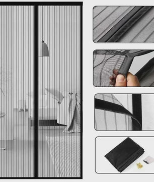 Magnetisch Deurgordijn Anti-Mug - Automatisch Sluitend, Insectenwerend