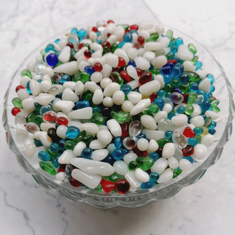 Natuurlijk Kristal Zand 500g - Bodemsubstraat voor Aquarium, Terrarium & Decoratie