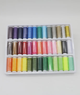 Grote Set Naaigaren in Diverse Kleuren - 36/39 Kleuren Polyester Garen voor Hand en Machine