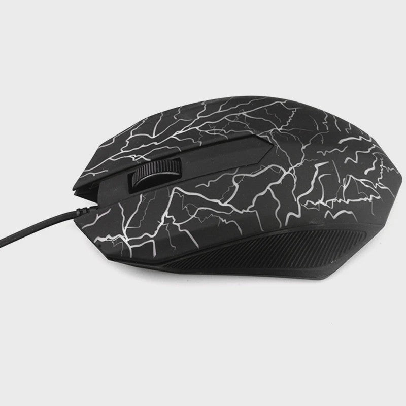 Gaming Muis met 3200DPI, Ergonomisch Design en Kleurrijke LED Verlichting