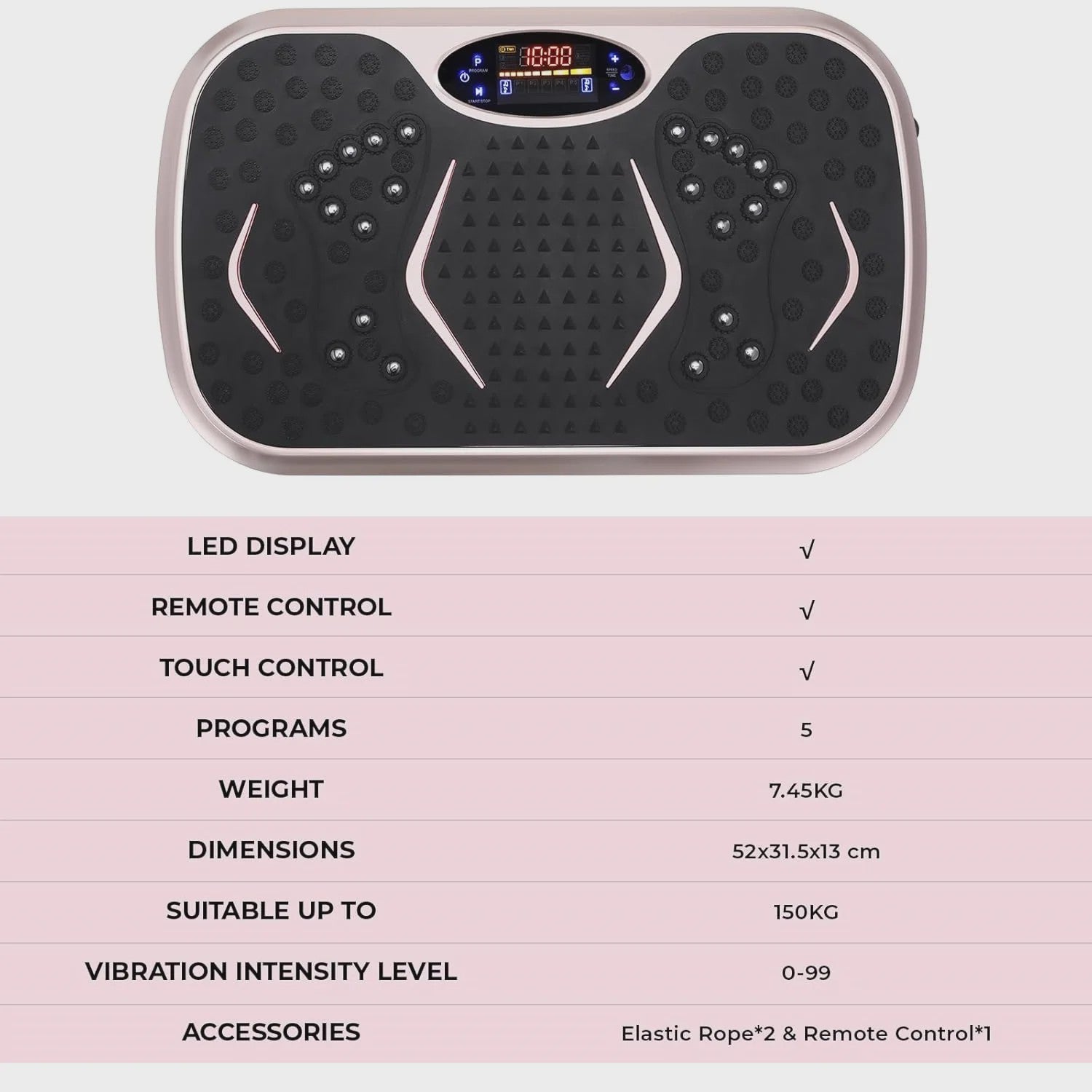 Krachtige Vibratieplaat voor Full Body Training - Vetverbranding & Spieropbouw