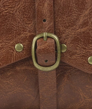 Middeleeuwse Leren Buiktas - Steampunk & Viking Stijl Portemonnee voor Cosplay