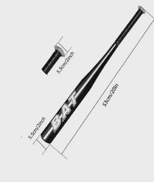 20-inch Aluminium Baseball Bat Set met Softbal Handschoenen - Complete Outdoor Sportuitrusting