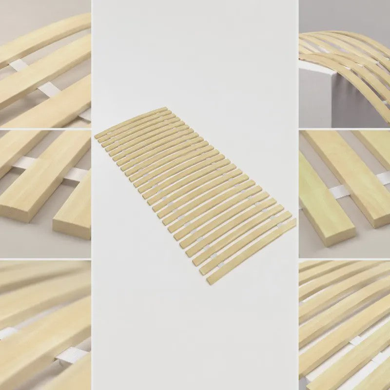 Houten Lattenbodem 80x200cm - Flexibele Latten & Opvouwbaar