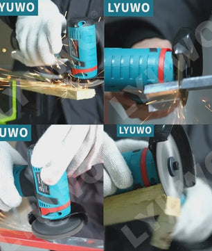LYUWO Draadloze Haakse Slijper 12V - Compacte Krachtpatser voor Diamantslijpen