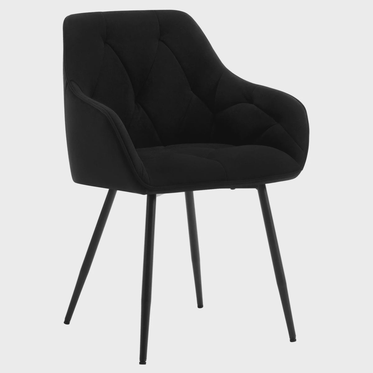 Gestoffeerde Eetkamerstoelen met Armleuningen - Set van 2 - Comfortabel & Stijlvol