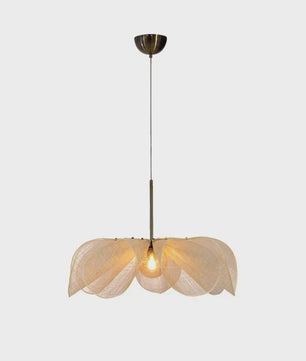 Wabi Sabi Stoffen Plafondlamp - Vintage Hanglamp voor Sfeervolle Verlichting