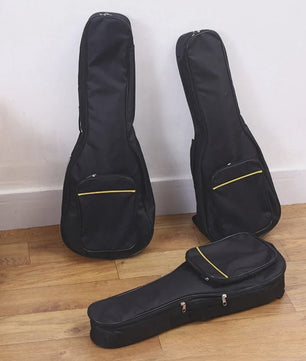 Gewatteerde Ukulele Tas met Dubbele Banden - 21, 23, 26 Inch