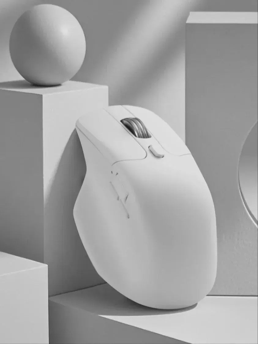 Keychron M6 Draadloze Muis: 2.4GHz/Bluetooth, Type-C, 1K/8K Polling Rate, 26000 DPI