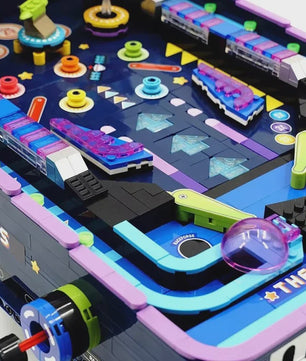 GULY 60526 Pinball Machine Bouwset - Interactief Educatief Speelgoed