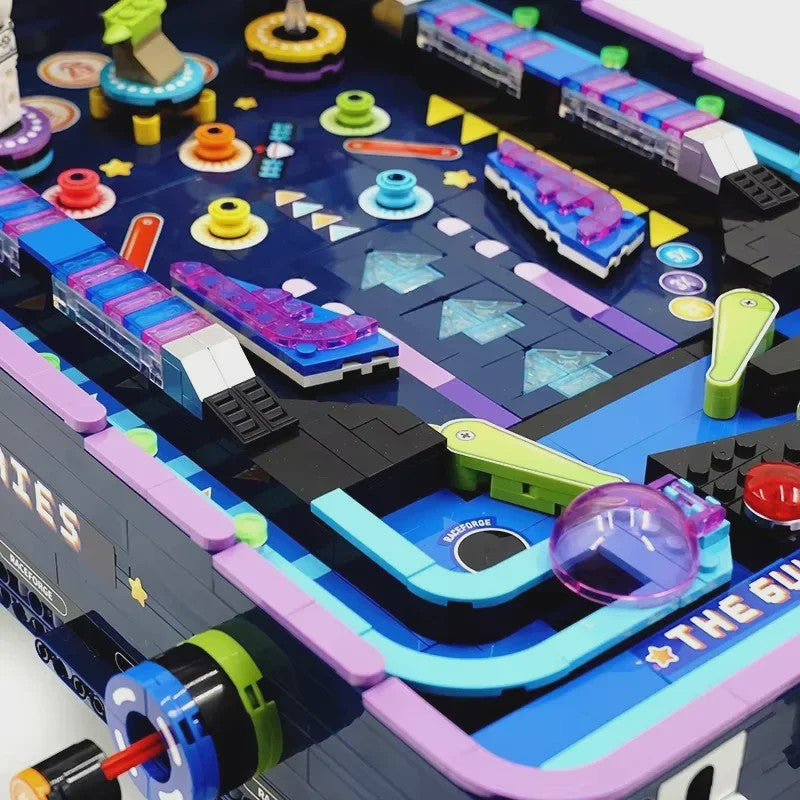 GULY 60526 Pinball Machine Bouwset - Interactief Educatief Speelgoed