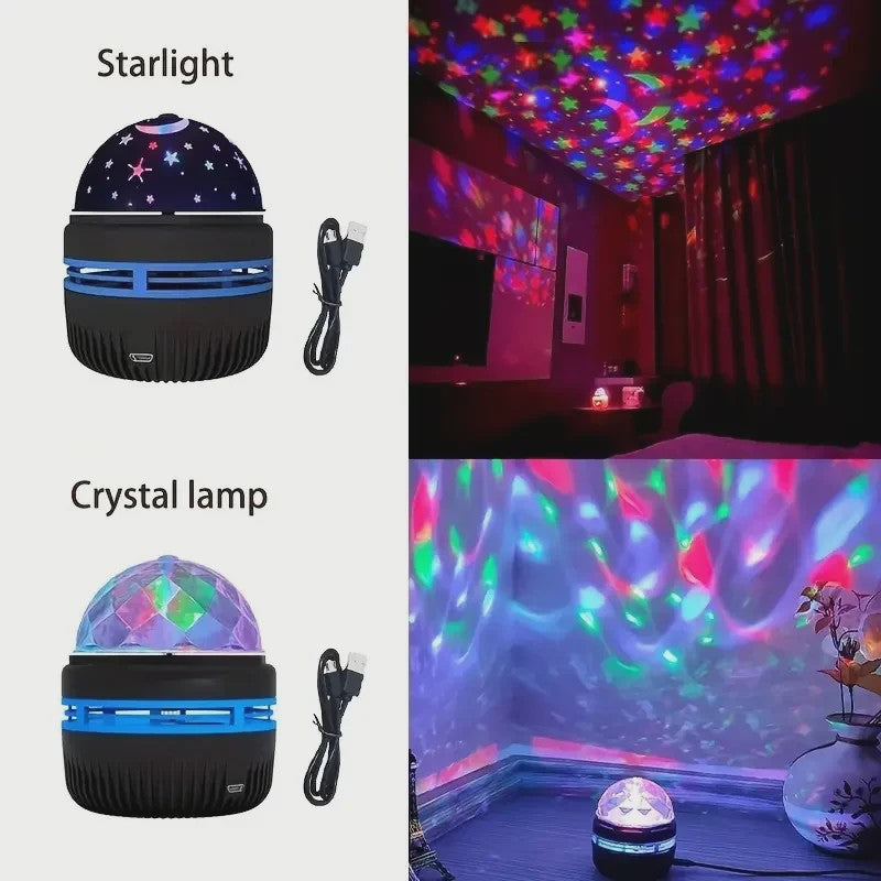 Sterrenhemel Projector met Oceaan Golven - Sfeervolle Nachtlamp voor Slaapkamer & Decoratie