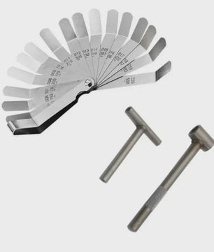 Motor Klep Afstelgereedschap Set met Voelermaat 0.005-0.020 inch