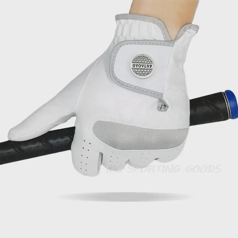 Heren Golfhandschoen met Magnetische Marker - Ademend Microvezel