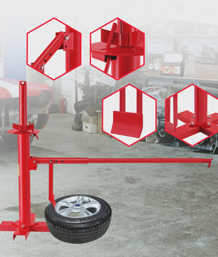Handmatige Bandenwissel Machine - Draagbaar Demontage Gereedschap voor Auto, Vrachtwagen, Camper, Motor