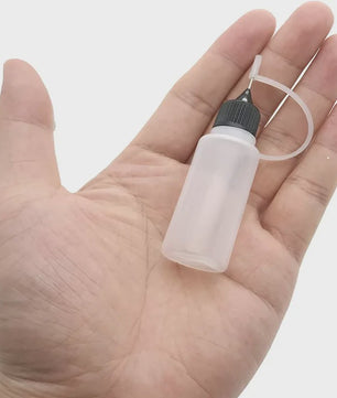 Set van 5x 30ml Precisie Doseerflesjes met Naaldpunt - Ideaal voor Klei, Verf en Lijm