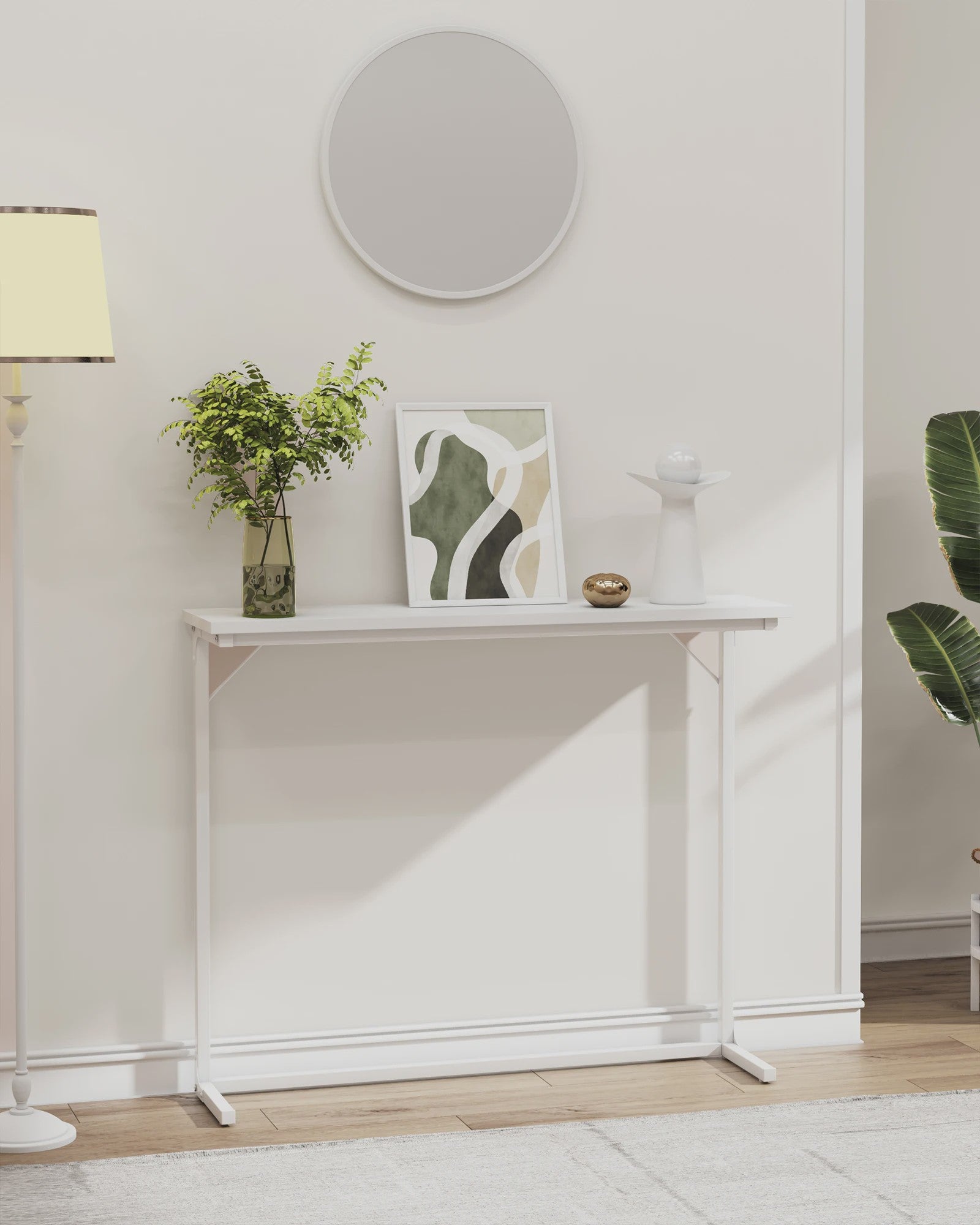 Smalle Industriële Console Tafel - Entree, Woonkamer & Banktafel
