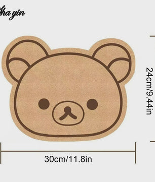 Schattig Beren Viltbord - Decoratieve Fotowand & Berichtbord voor Slaapkamer