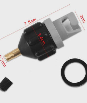 Universele Ventiel Adapter voor Sup Board, Kajak en Rubberboot - Pomp Converter