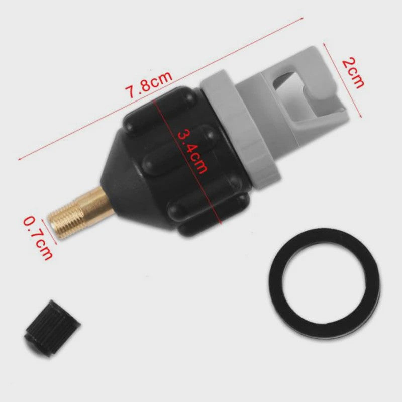 Universele Ventiel Adapter voor Sup Board, Kajak en Rubberboot - Pomp Converter