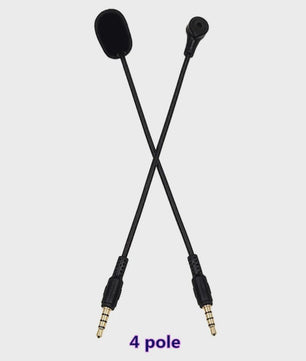 Universele 3.5mm Gaming Microfoon met Ruisreductie - Flexibel en Vervangbaar
