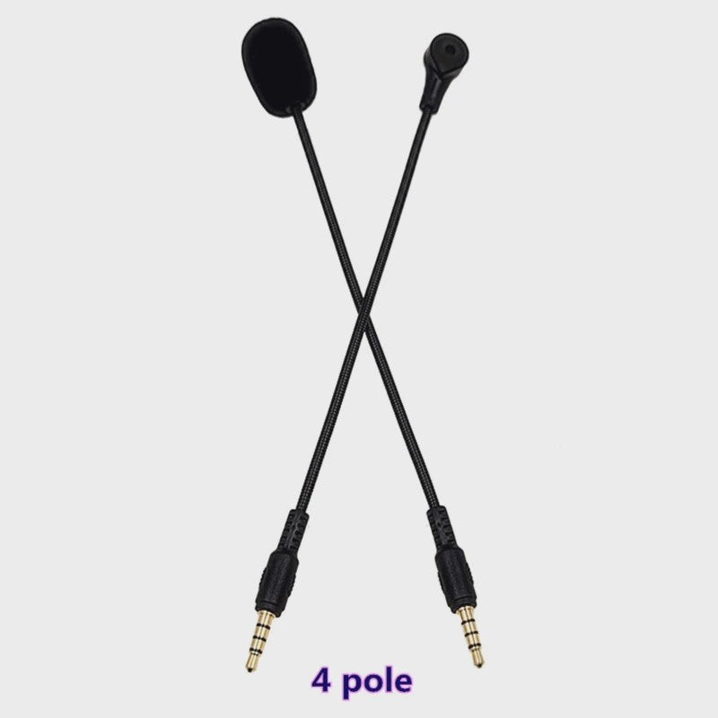 Universele 3.5mm Gaming Microfoon met Ruisreductie - Flexibel en Vervangbaar