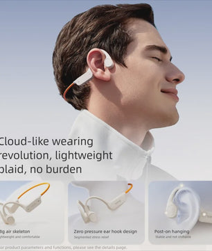 Sanag B33S Bone Conduction Oordopjes - IPX8 Waterdicht & 32GB MP3 Speler