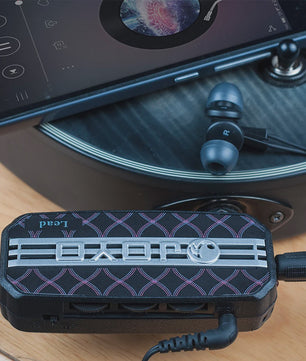JOYO JA-03 Mini Bass Gitaarversterker - Draagbare Hoofdtelefoon Amp met 6 Geluidseffecten