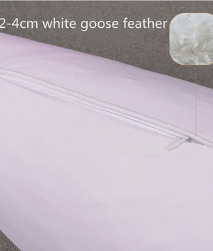 Luxe 100% Witte Ganzendons Kussen - Hotelkwaliteit & Orthopedisch Comfort
