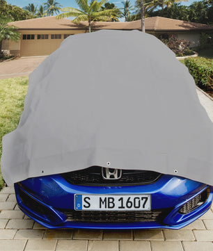 Waterdicht Zwaar Afdekzeil - UV & Weerbestendig met Metalen Oogjes voor Auto, Tuin & Meer