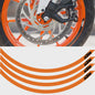 KTM Duke Velgstickers - Decoratieve Vinyl Decals voor Duke 125, 390, 690, 790