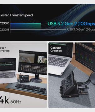 Ulanzi D200X: Alles-in-één Creative Deck Desktop Control Hub voor Video, Foto & Livestreaming