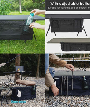 WESTTUNE Ultralichte Aluminium Camping Cot - Opvouwbaar Kampeerbed