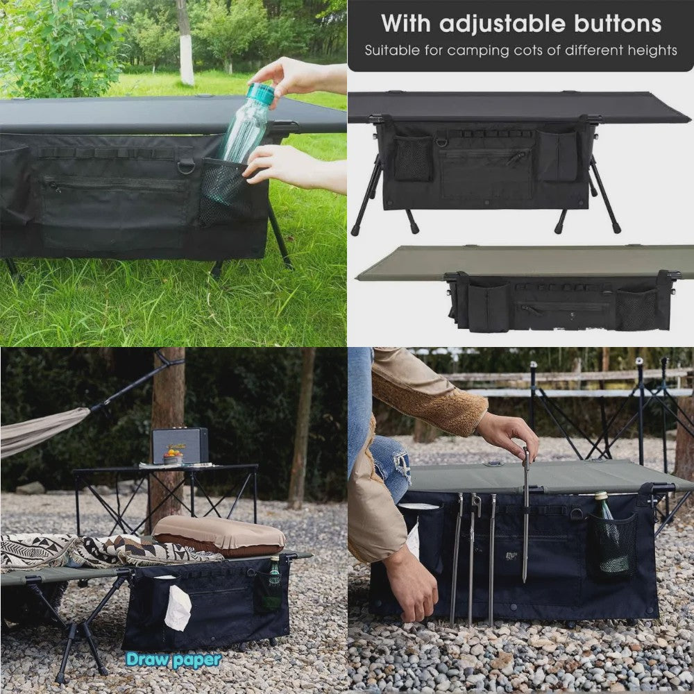 WESTTUNE Ultralichte Aluminium Camping Cot - Opvouwbaar Kampeerbed