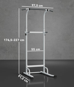 Krachtstation Power Tower: Verstelbaar voor Pull-ups, Dips & Bodybuilding Thuis