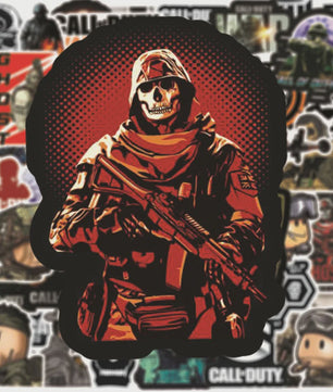 Call of Duty Game Stickers: 10/30/50/100 Stuks Waterdichte Graffiti Decals voor PC, Laptop & Meer