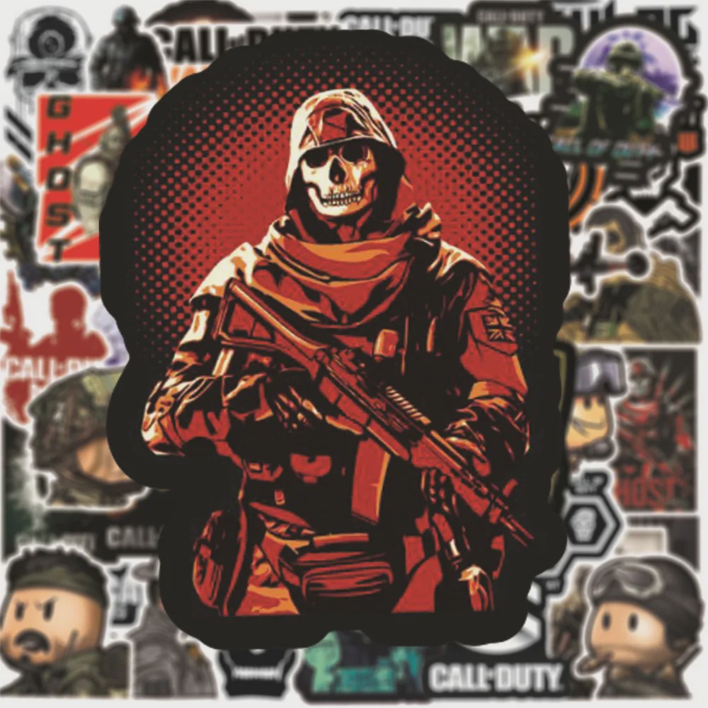 Call of Duty Game Stickers: 10/30/50/100 Stuks Waterdichte Graffiti Decals voor PC, Laptop & Meer