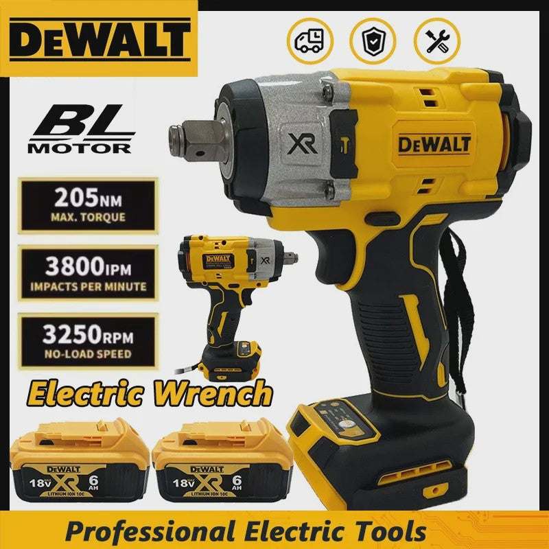 DeWalt 18V Brushless Multifunctionele Accu-Gereedschap Set: Grinder, Sleutel, Polijstmachine & Meer