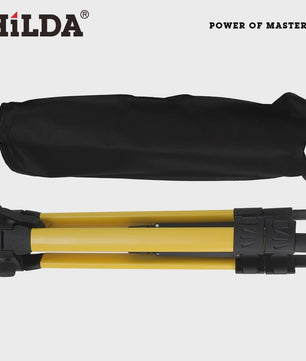 Hilda Laserwaterpas Statief 1.2M - Verstelbaar Hoogte & 5/8" Schroefdraad - Robuust Ferroalloy