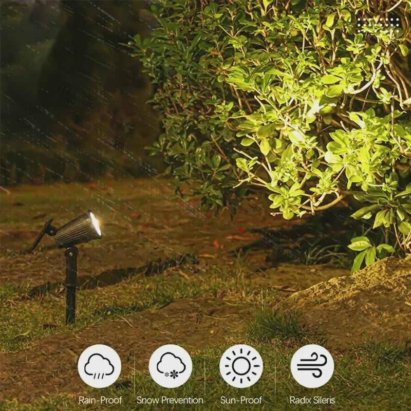 Solar LED Tuin Spots (2 stuks) - Verstelbaar, Waterdicht & Automatisch Verlichtend