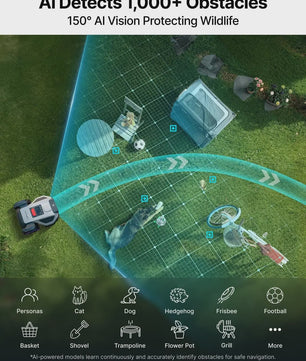 ANTHBOT M9 Robotmaaier: Draadloze RTK+Vision grasmaaier met AI, app-bediening en multi-zone mapping