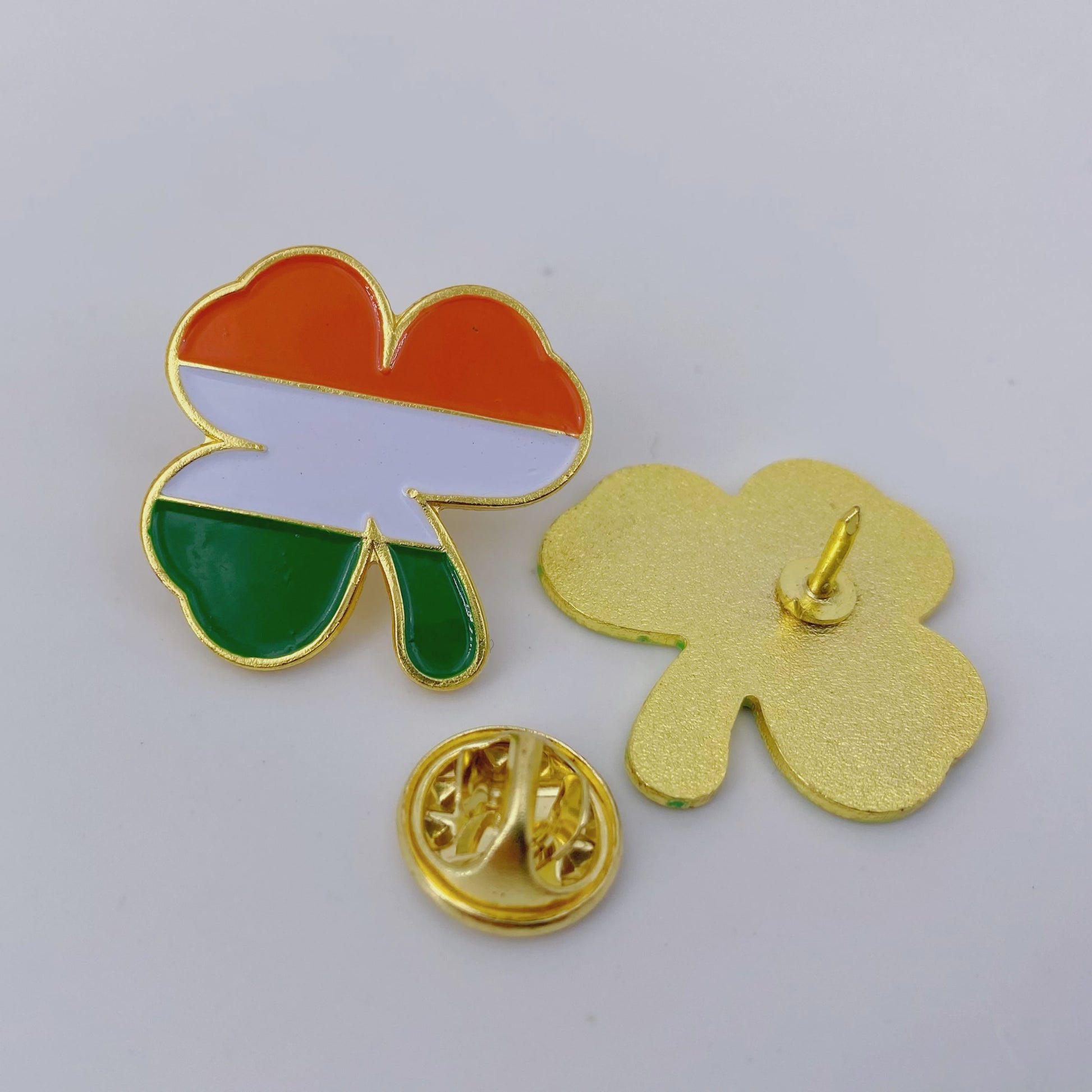 Ierse Klavertje Vier Speldjes - St. Patrick's Day - 5, 10, 50 of 100 Stuks